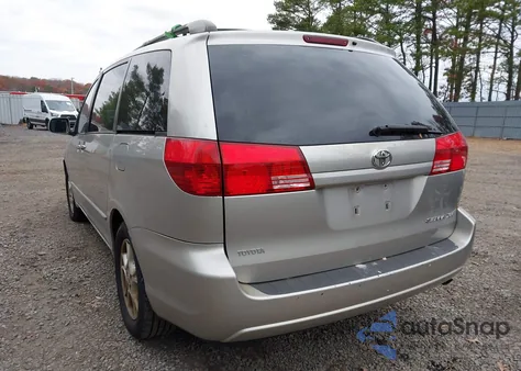 2004 Toyota Sienna Xle из США, поврежденный, VIN 5TDZA22CX4S116588